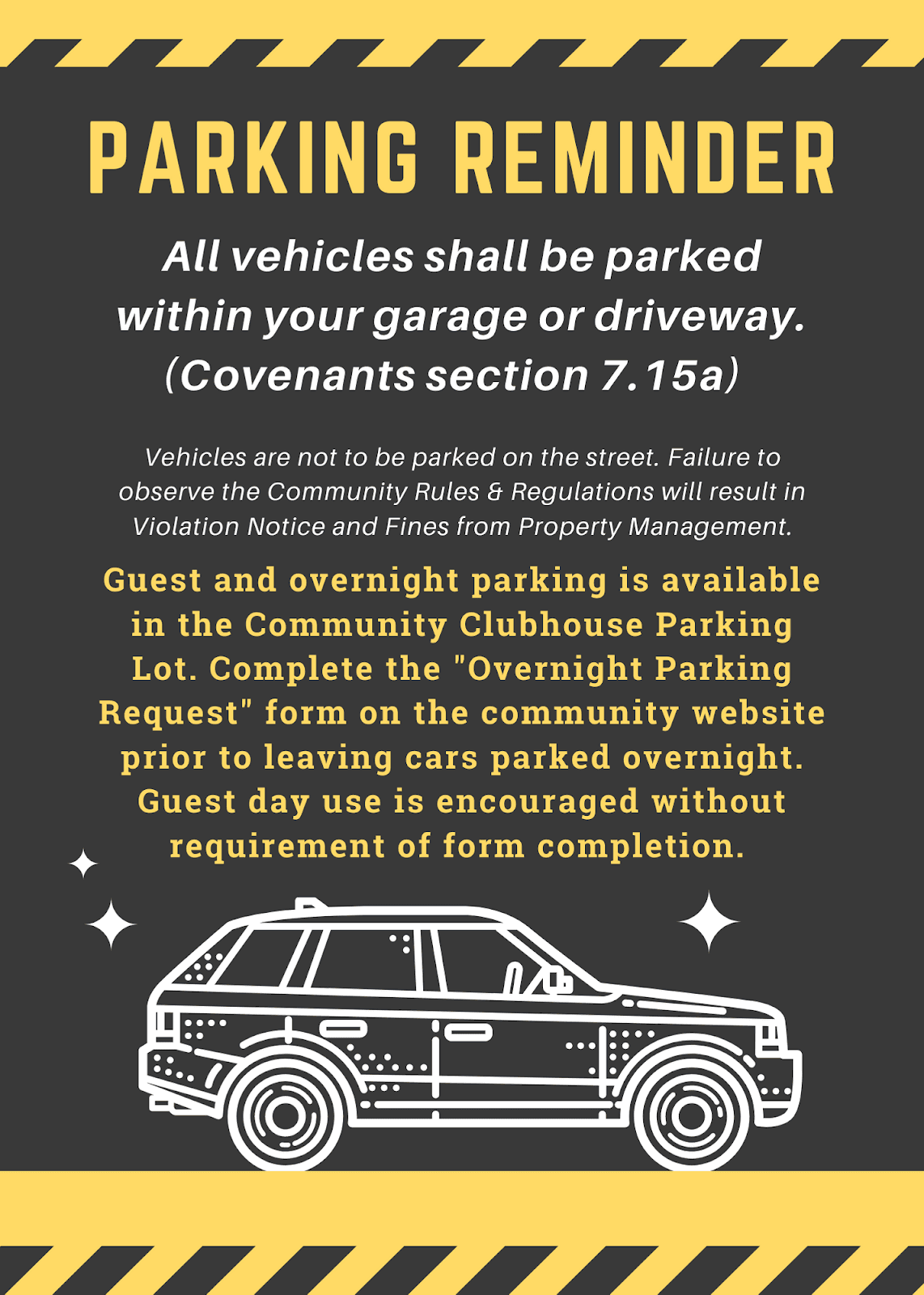 How to Handle HOA Parking Violations Effectively